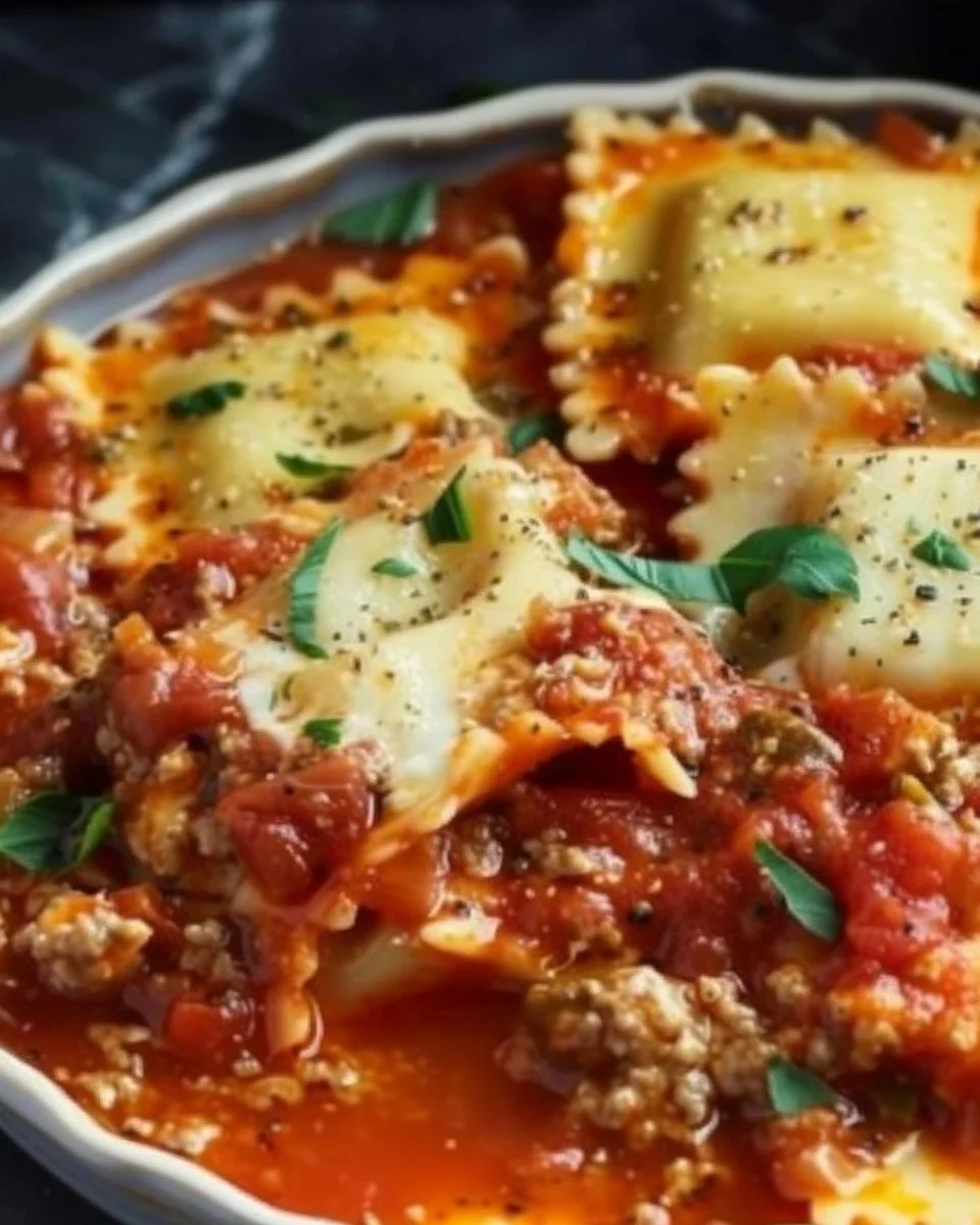 Crockpot Ravioli Lasagna: A Hands-Off, Flavor-Packed Comfort Food Masterpiece