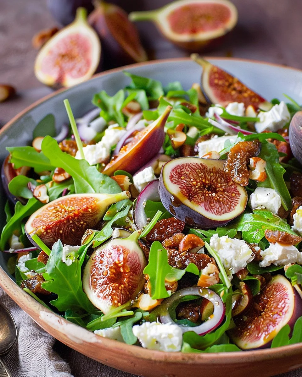 Fig and Goat Cheese Salad