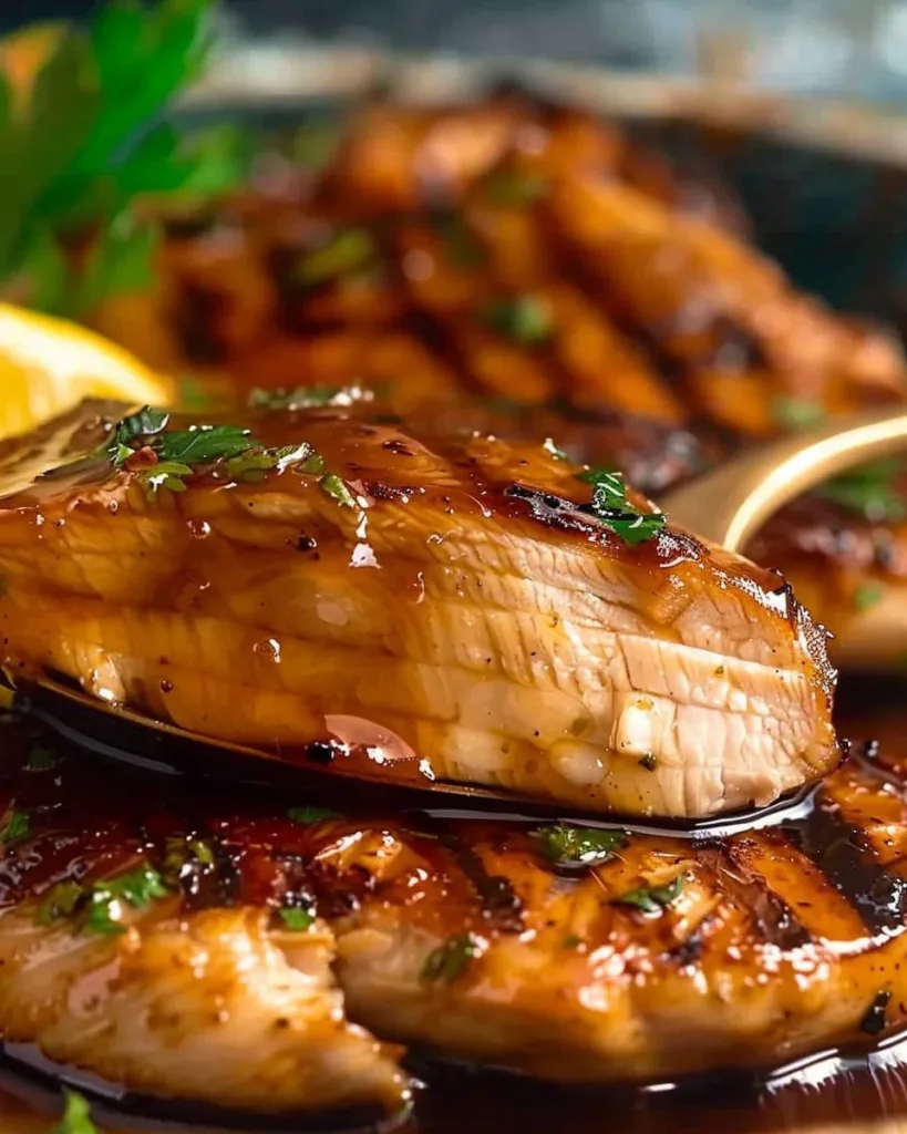Delicious and flavorful chicken marinade recipe for grilling or baking.
