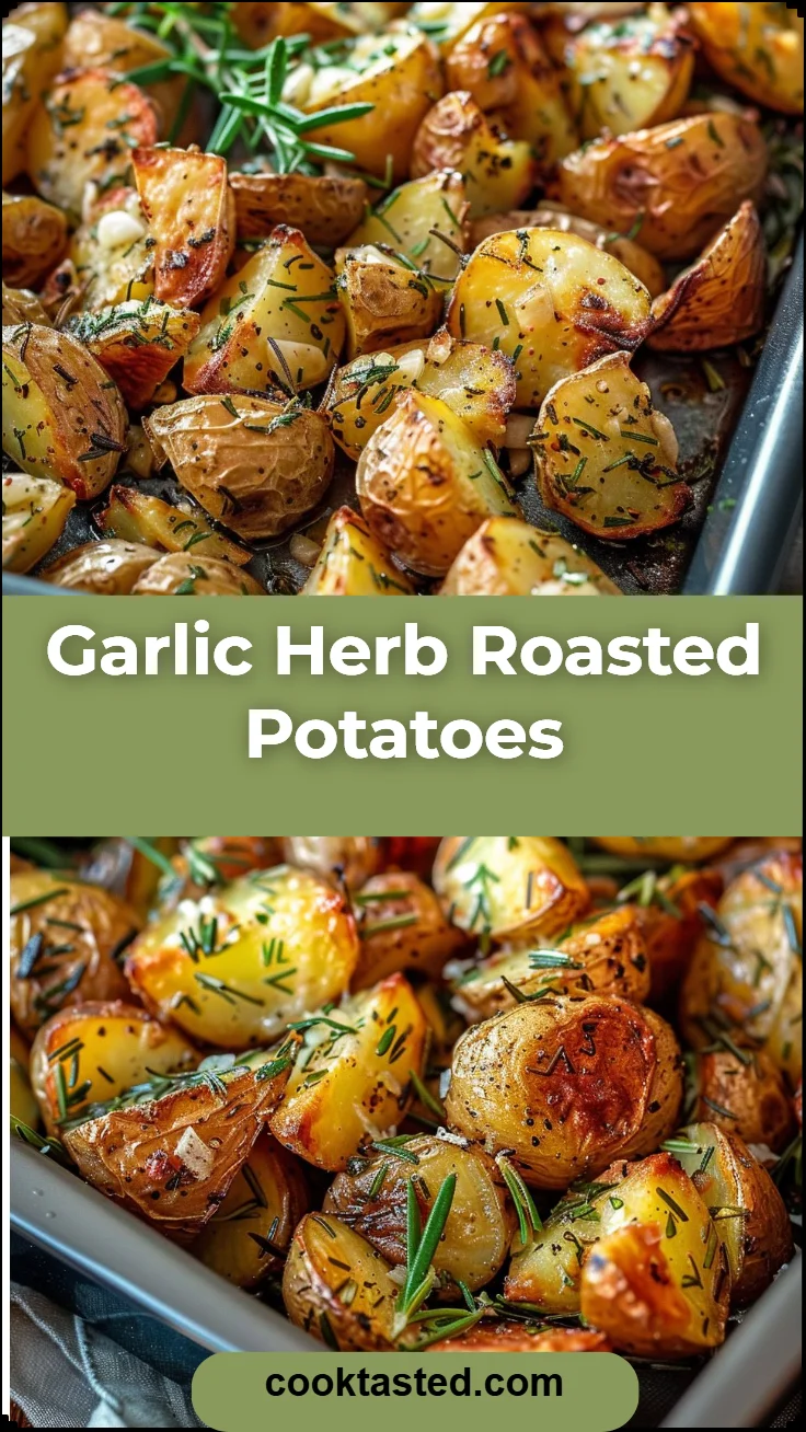 Garlic Herb Roasted Potatoes