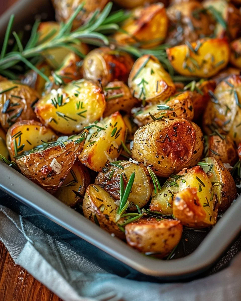 Garlic Herb Roasted Potatoes