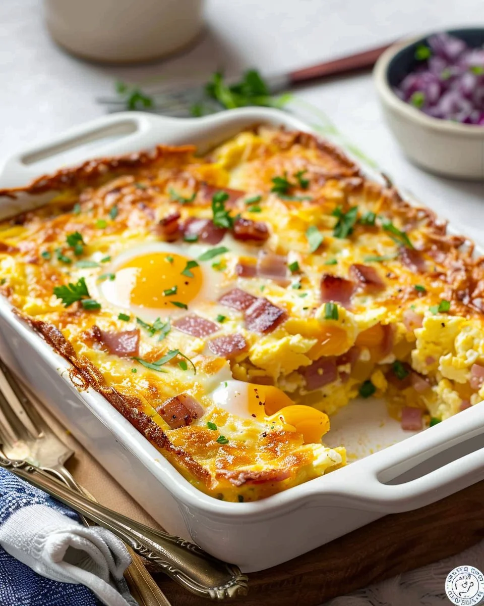 Hash Brown Egg Casserole