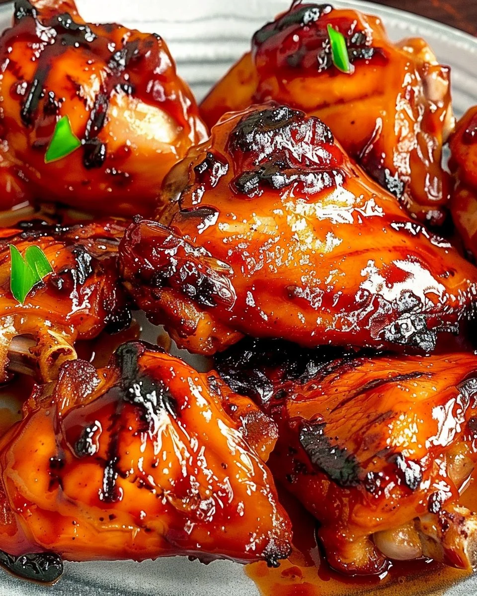 BBQ Chicken Thigh Recipe (Grilled or Baked)