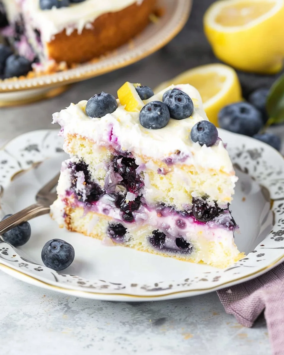 Lemon Blueberry Cake