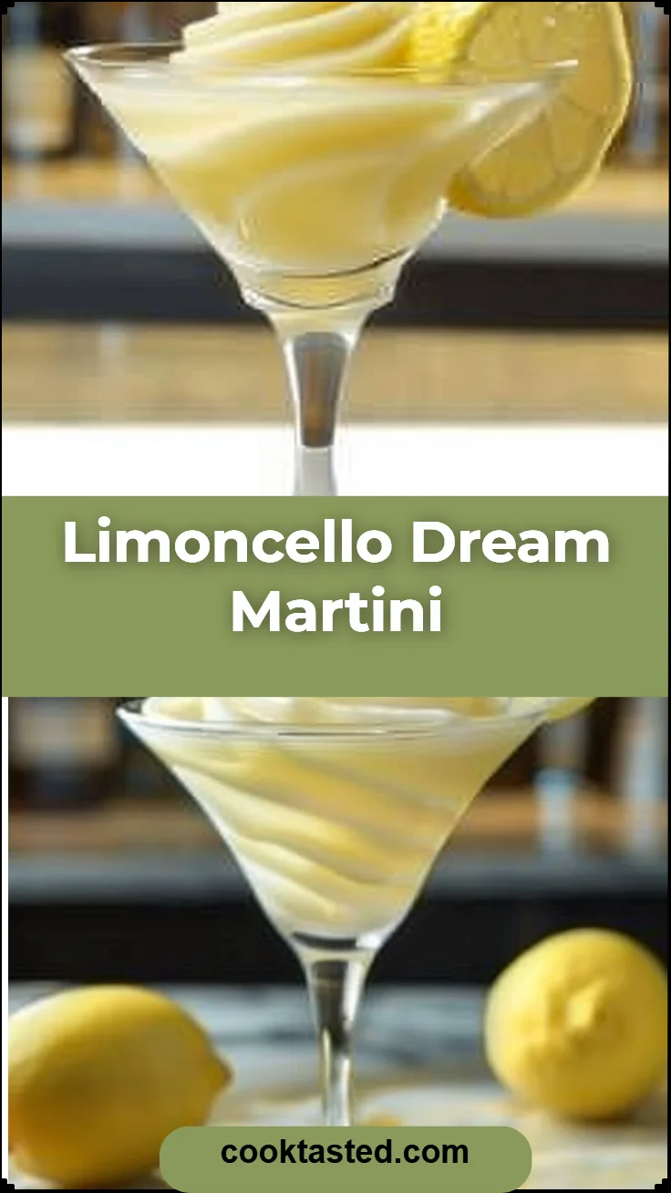Limoncello Dream Martini