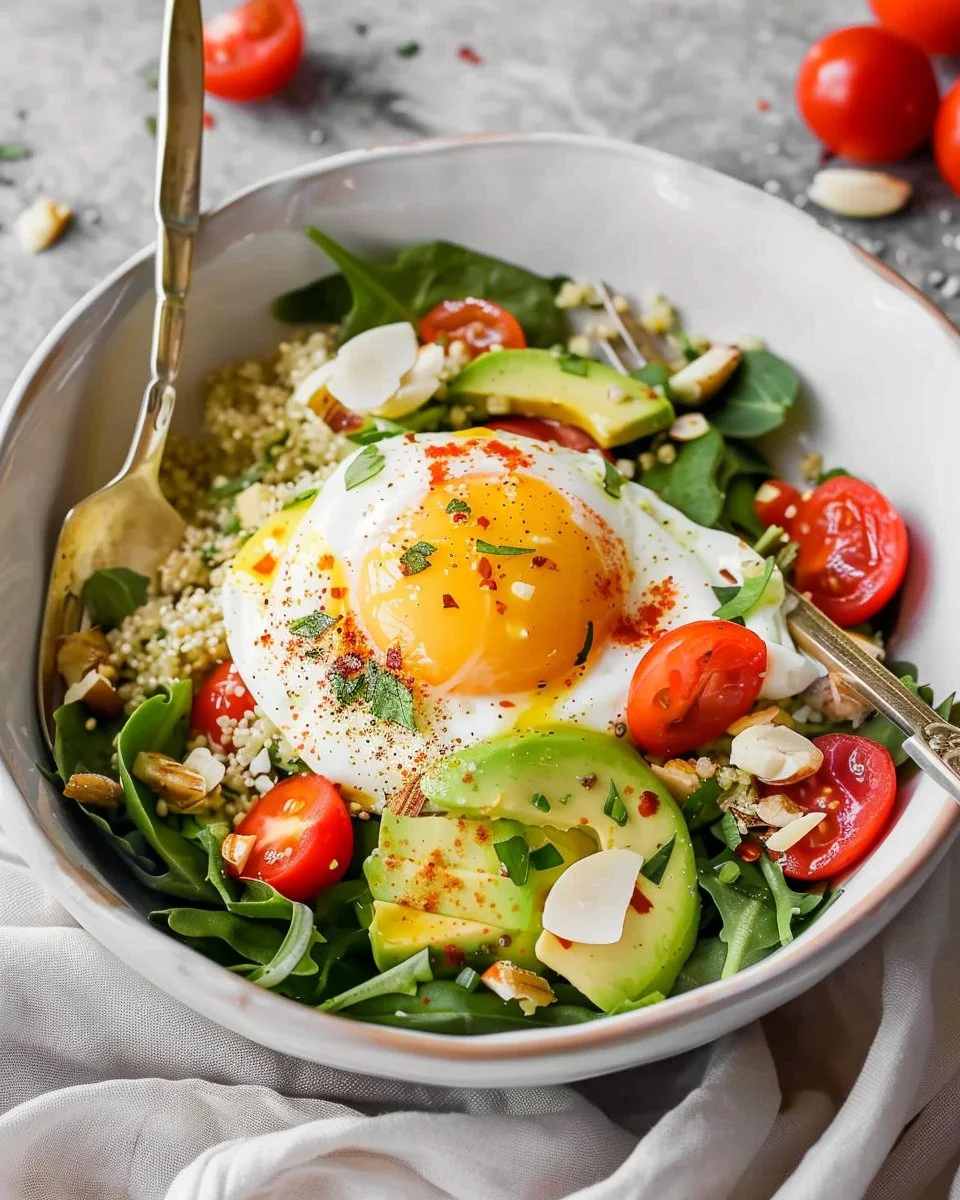 Poached Egg Breakfast Bowl