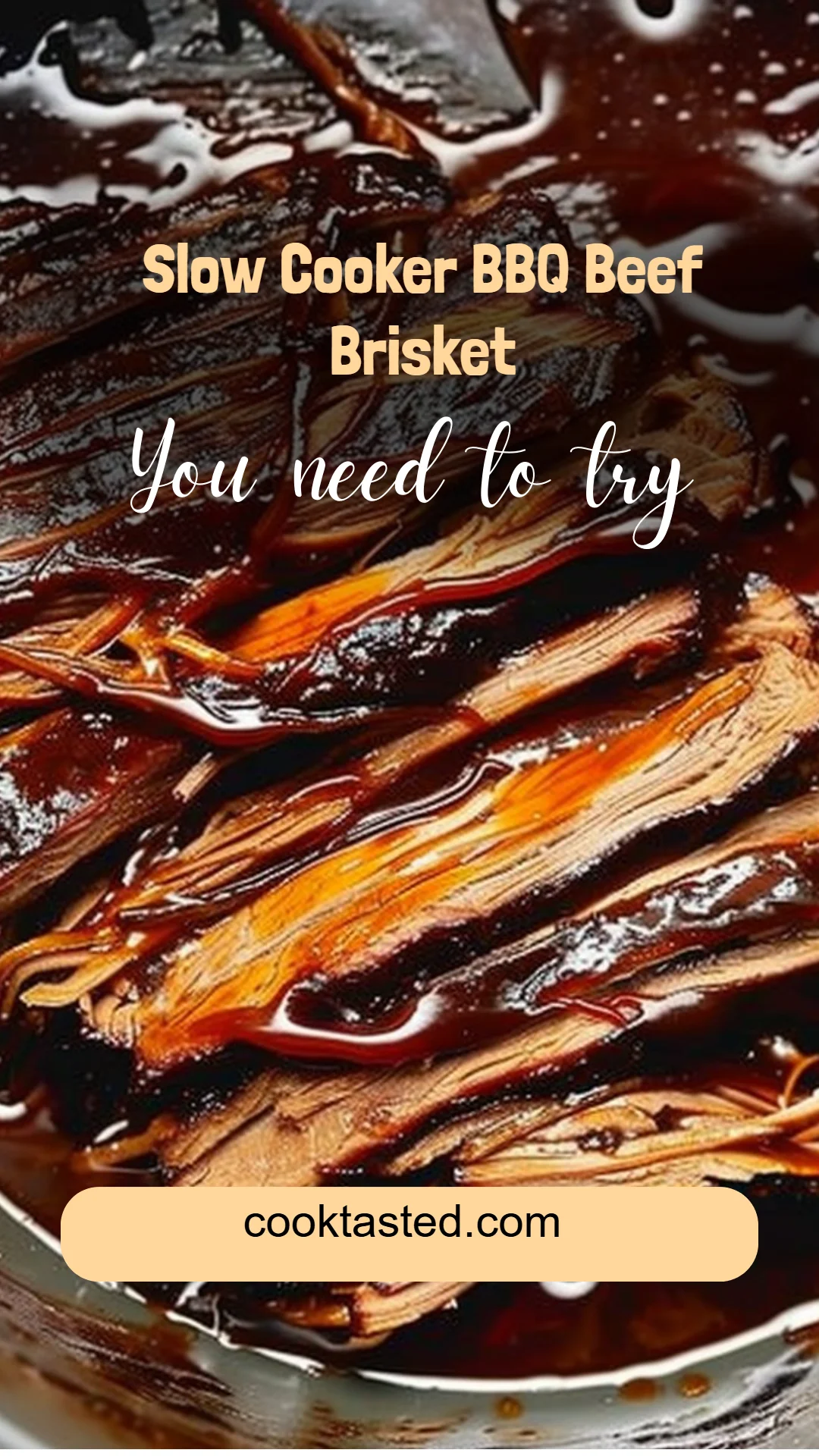 Slow Cooker BBQ Beef Brisket