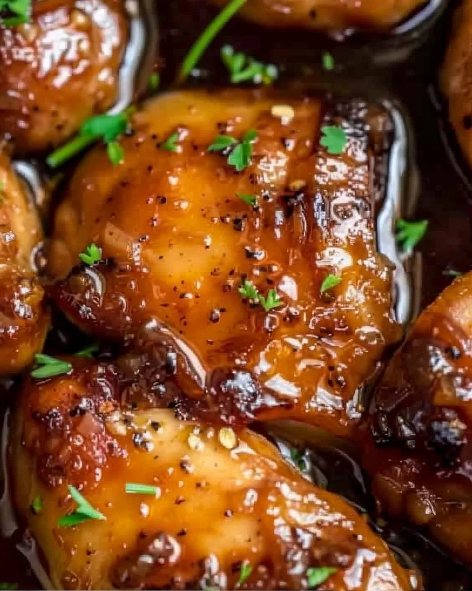 Slow Cooker Brown Sugar Garlic Chicken