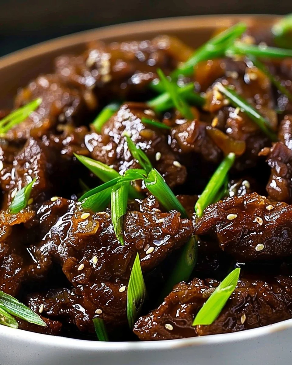 Slow Cooker Mongolian Beef
