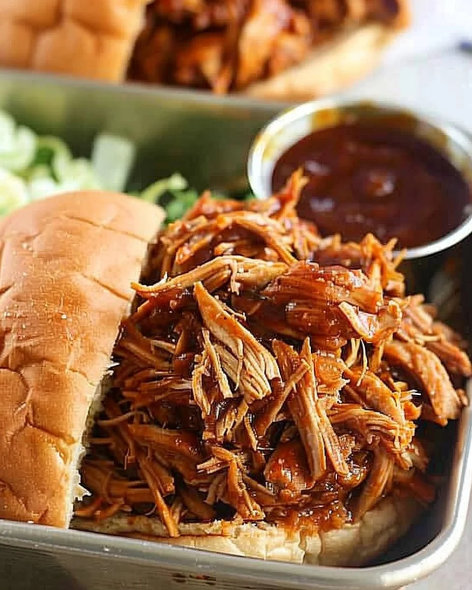 Slow Cooker Pulled Chicken