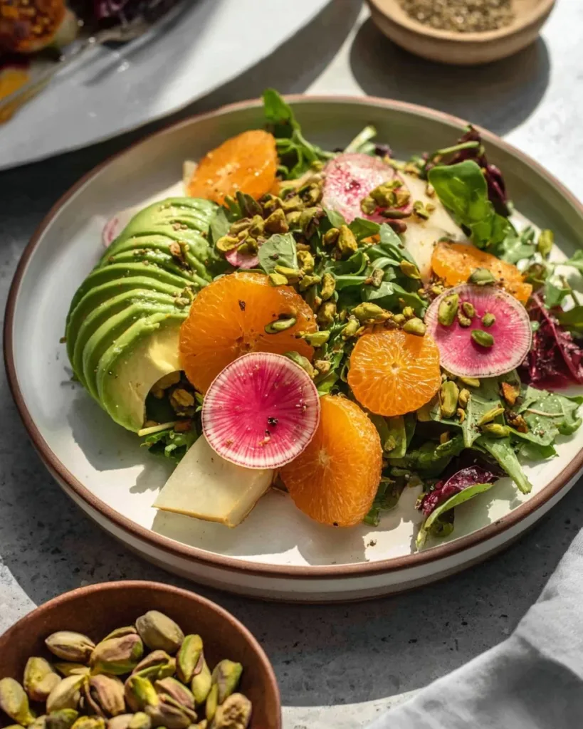 Spicy Radish Summer Quinoa Salad featuring fresh vegetables and quinoa