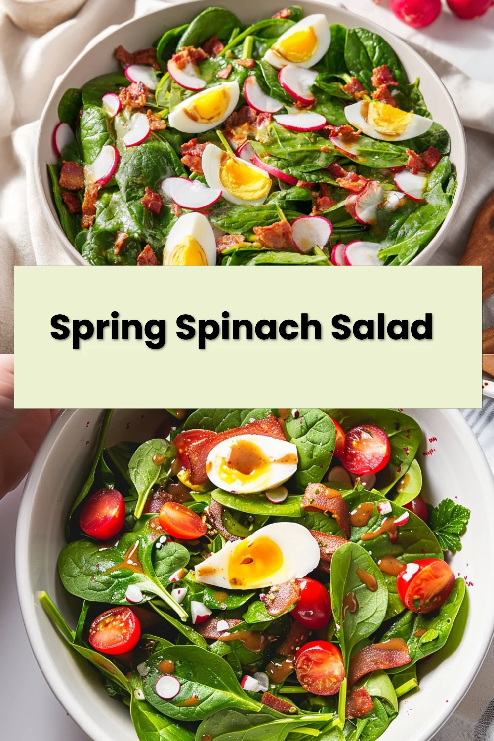 Spring Spinach Salad