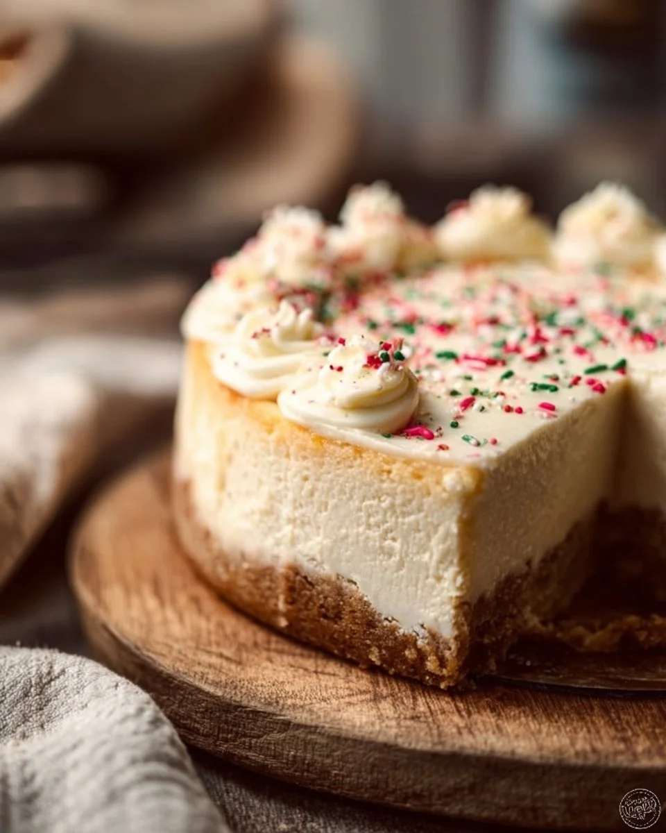 Sugar Cookie Cheesecake