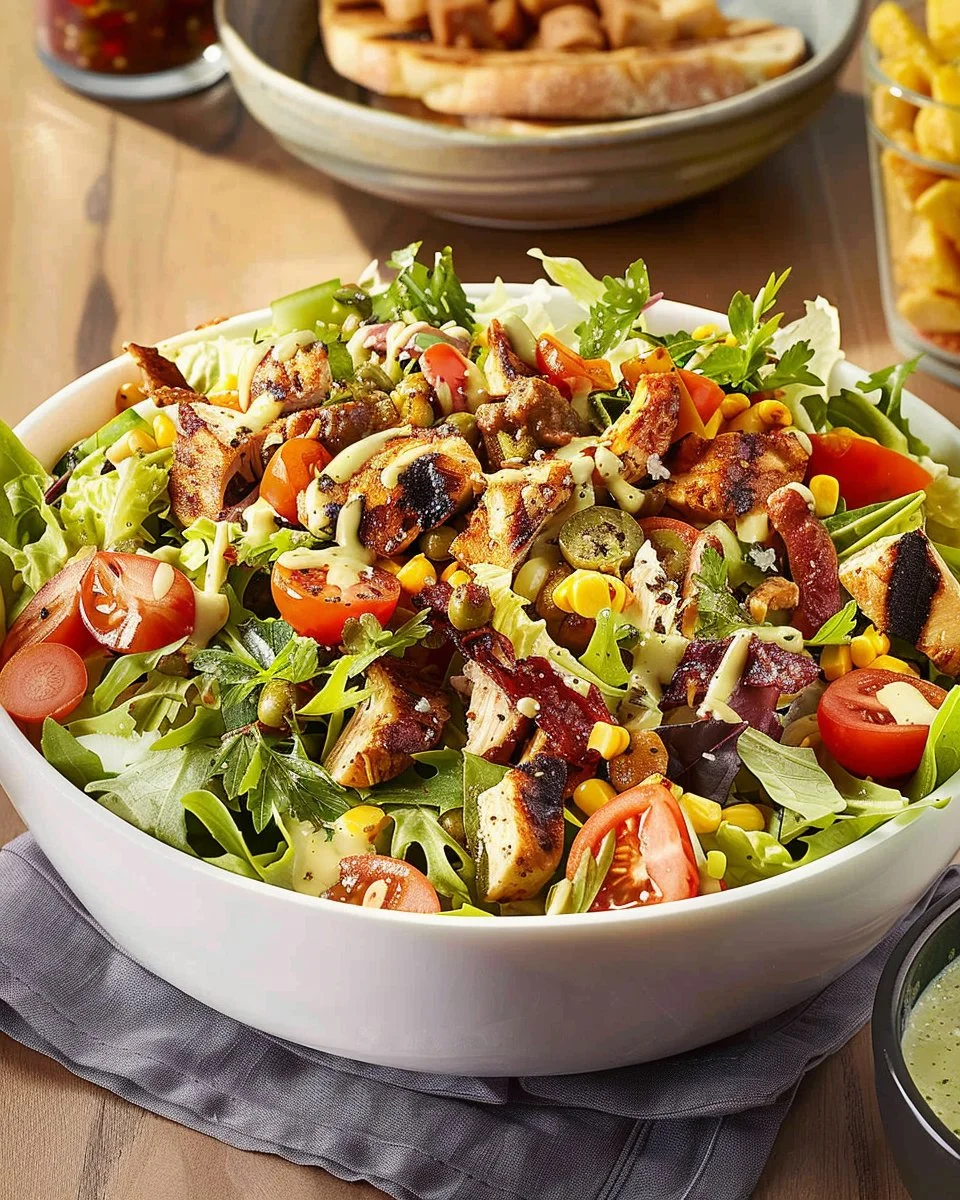 The Ultimate BBQ Chicken Salad