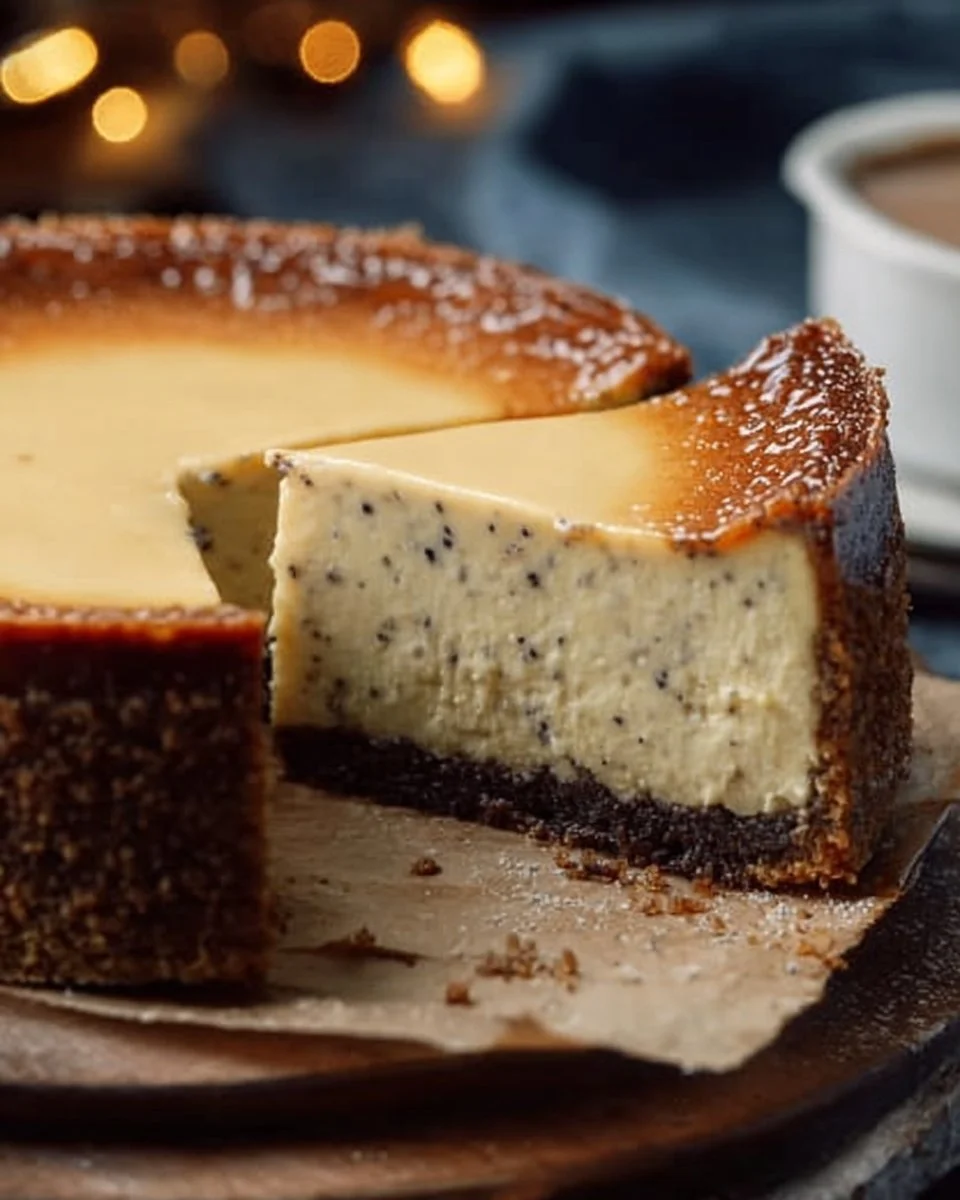 Vanilla Bean Brown Butter Cheesecake