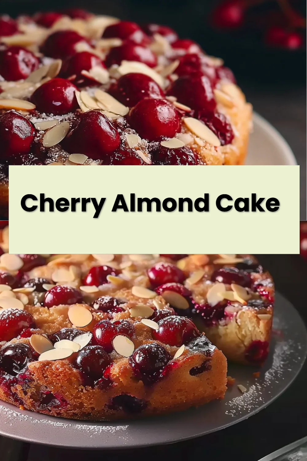 Cherry Almond Cake