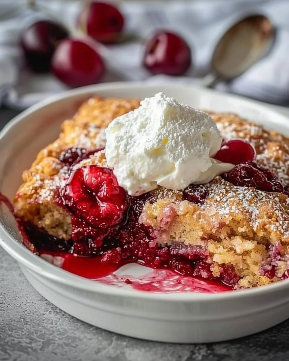 Cherry Dump Cake Recipe