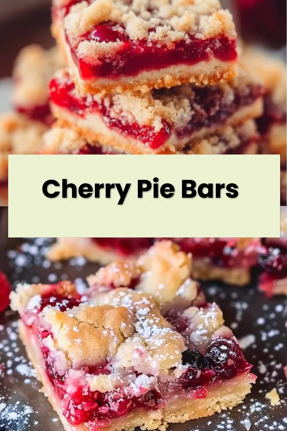 Cherry Pie Bars