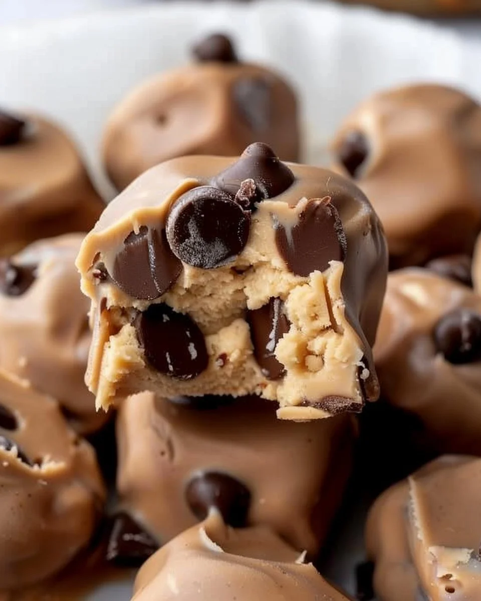 Frozen Greek Yogurt Peanut Butter Bites