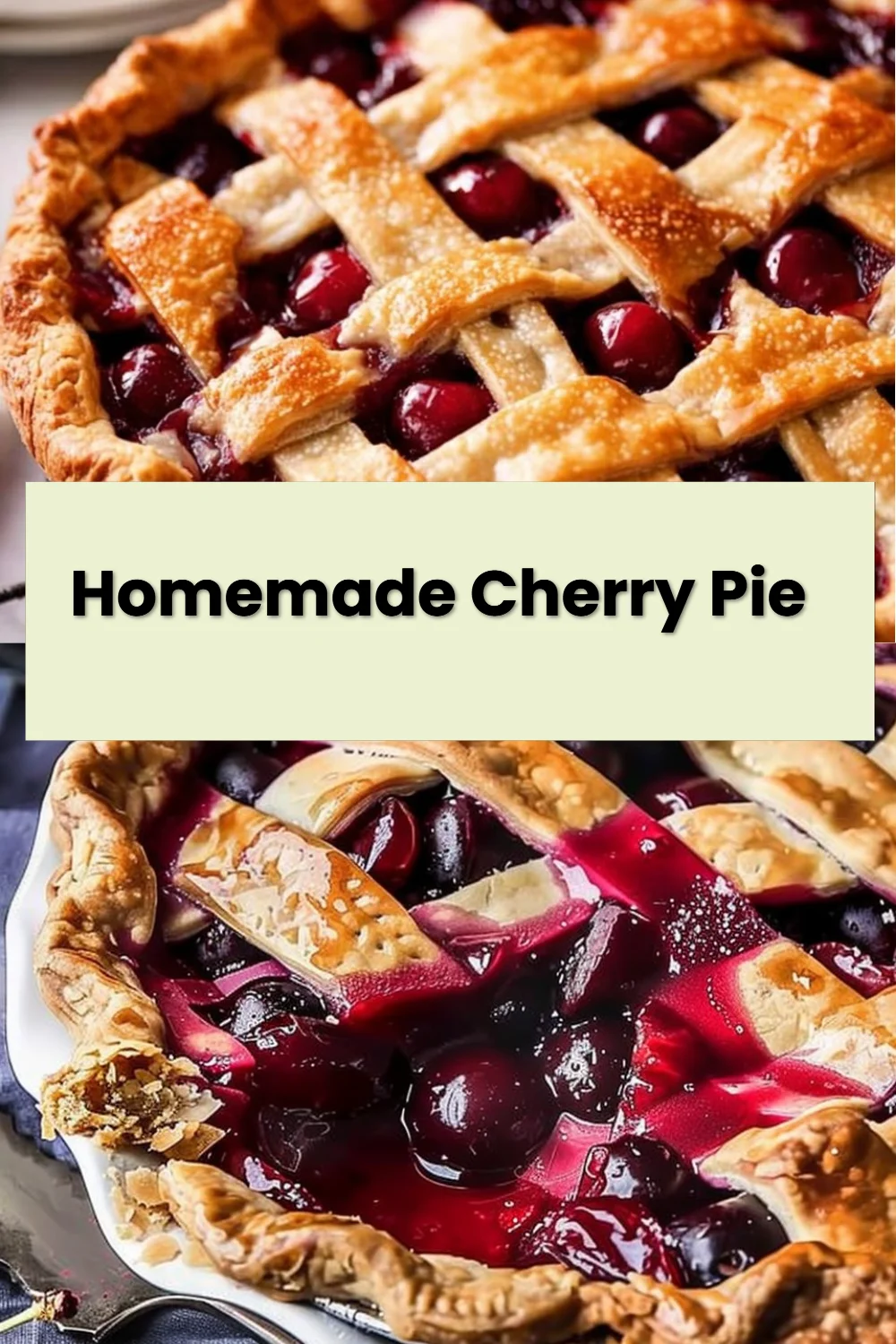 Homemade Cherry Pie
