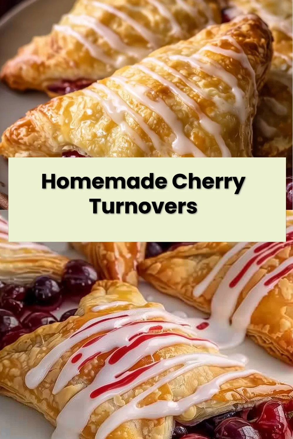 Homemade Cherry Turnovers