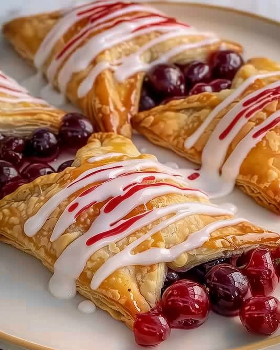 Homemade Cherry Turnovers