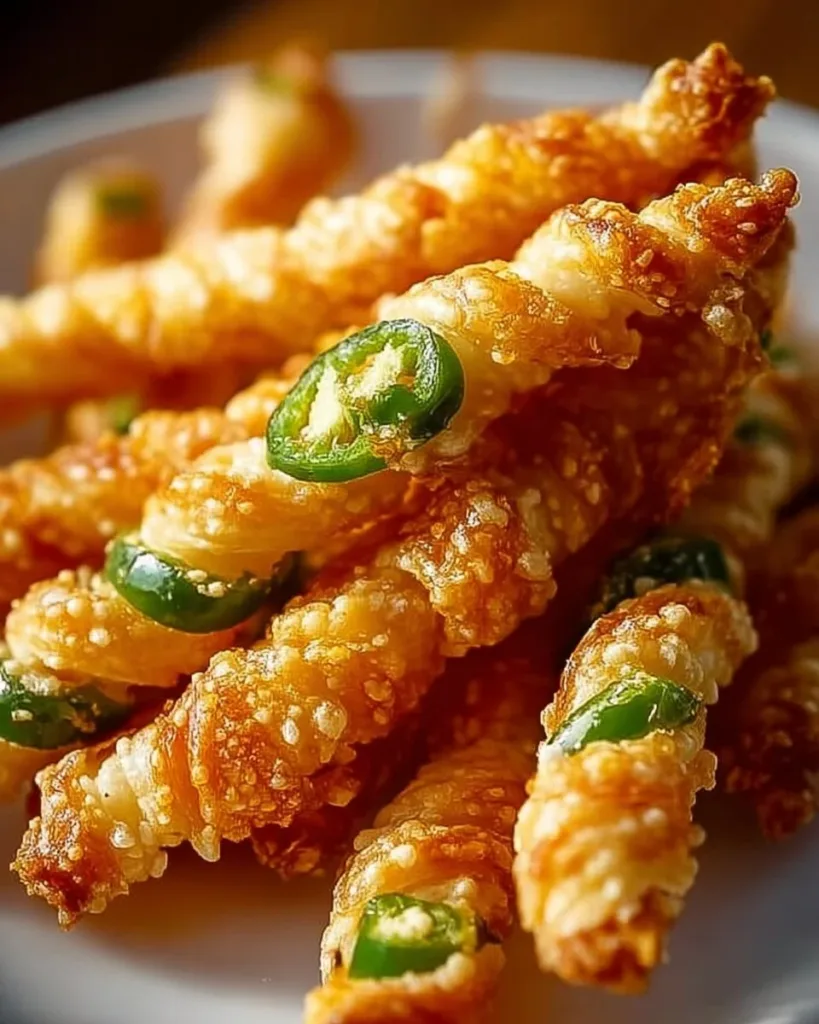 Irresistibly spicy jalapeno popper twists served on a platter