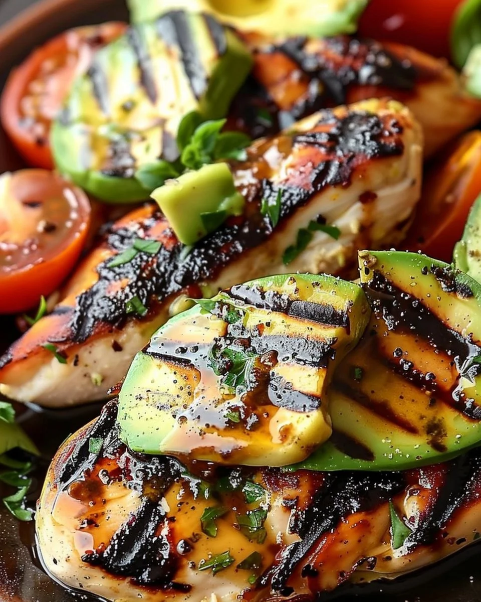 Juicy Grilled California Avocado Chicken