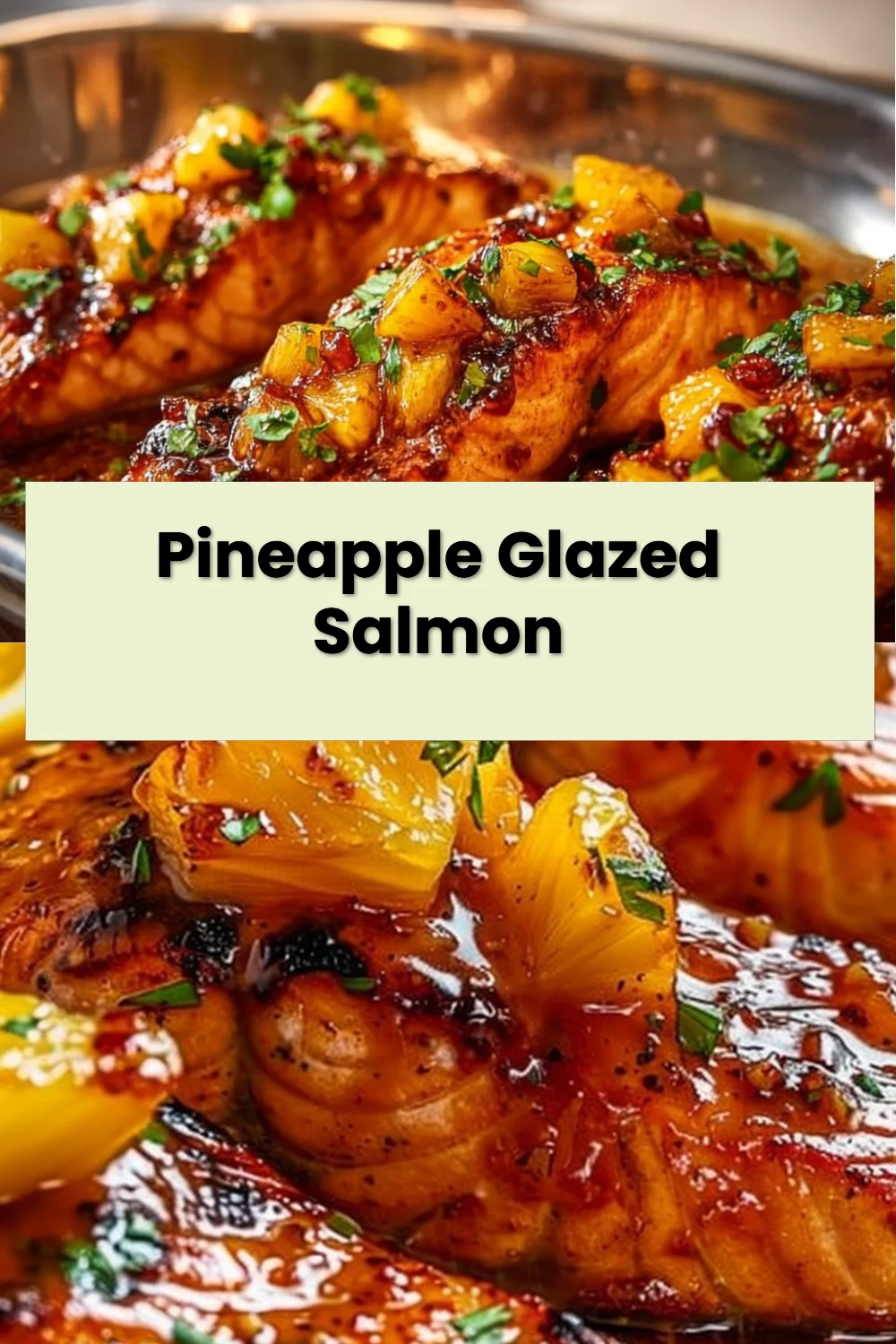 Pineapple Glazed Salmon