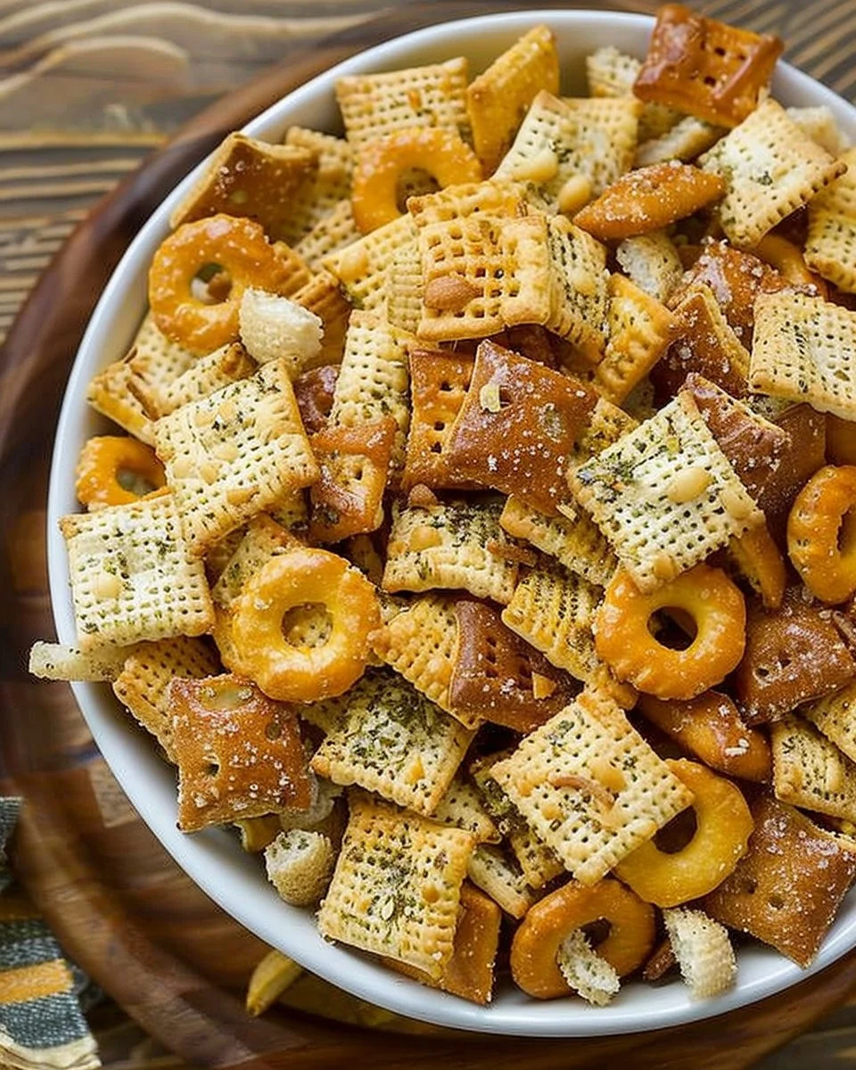 Ranch Chex Mix Made for a Crowd