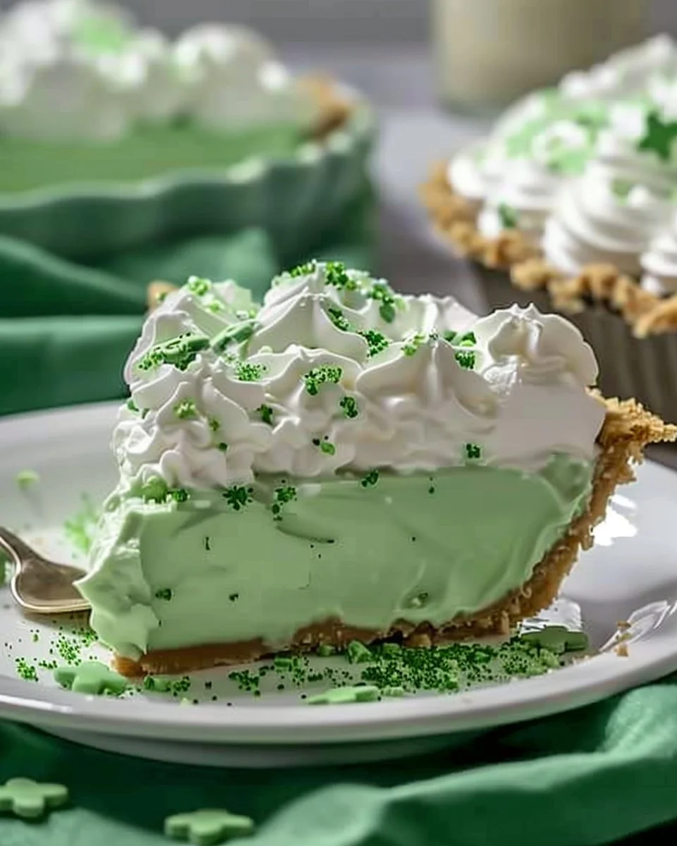 Shamrock Shake Pie