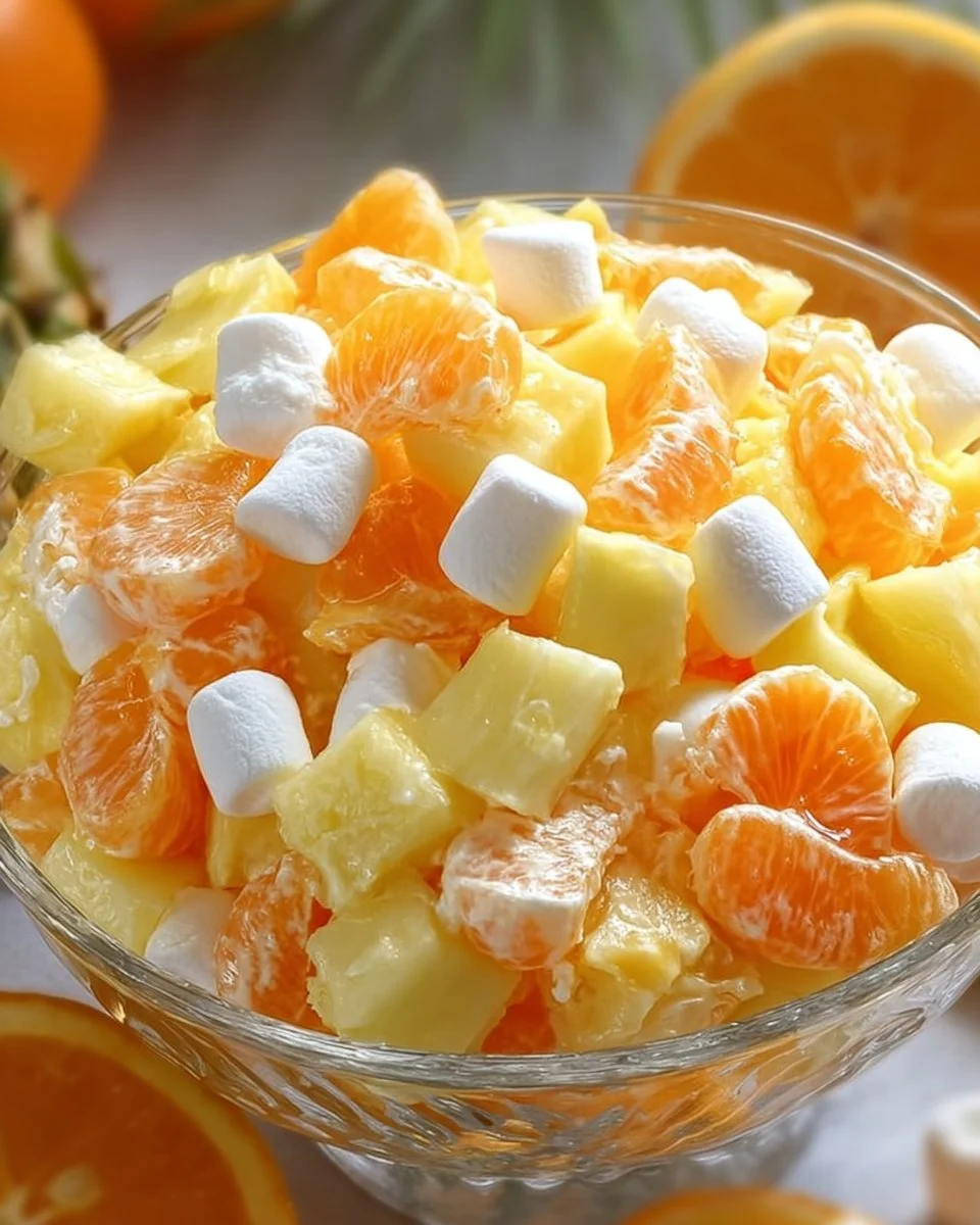 Vibrant Sunshine Salad with fresh ingredients and bright colors