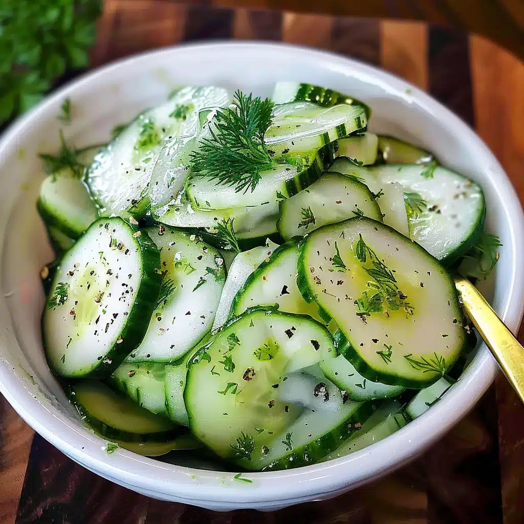 German Cucumber Salad: A Refreshing Classic