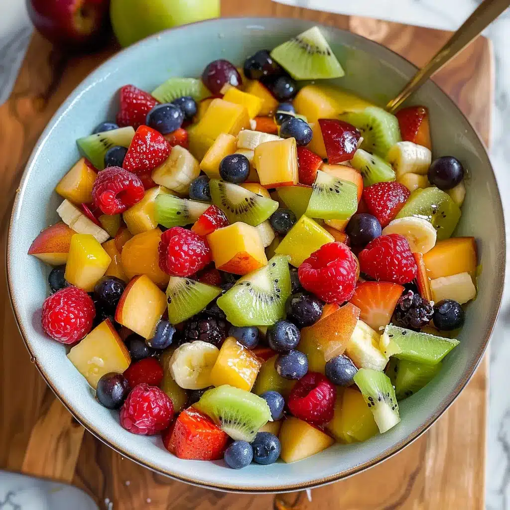 Fruit Salad with Honey Lime Dressing Recipe