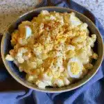 Creamy Deviled Egg Macaroni Salad Recipe