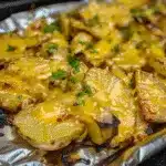 Grilled Cheesy Garlic Potatoes Recipe: Sides For Grilled Food