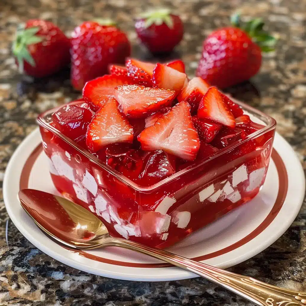 Strawberry Jello Salad: A Retro Classic